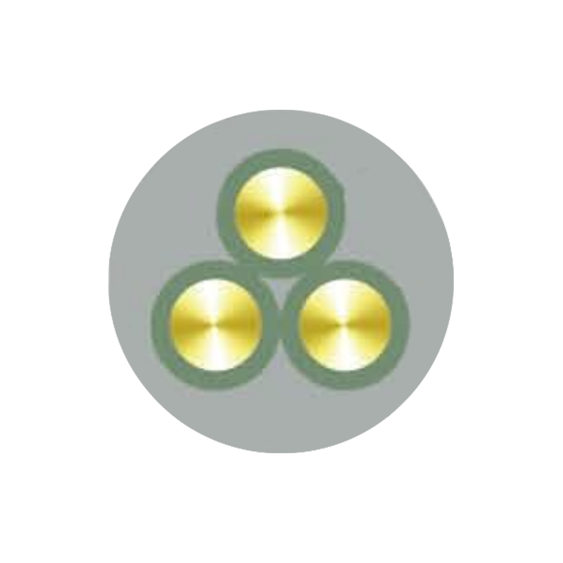 Pevný kabel s pryžovou izolací se jmenovitým napětím do 450/750 V včetně