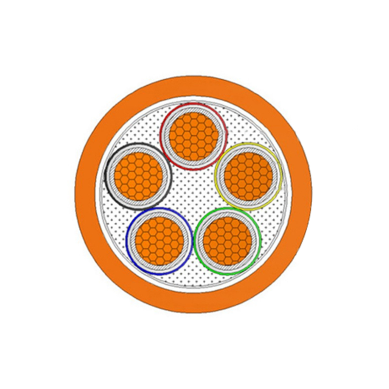 Flexibilní ohnivzdorný kabel pro jmenovité napětí 0,6/1kV