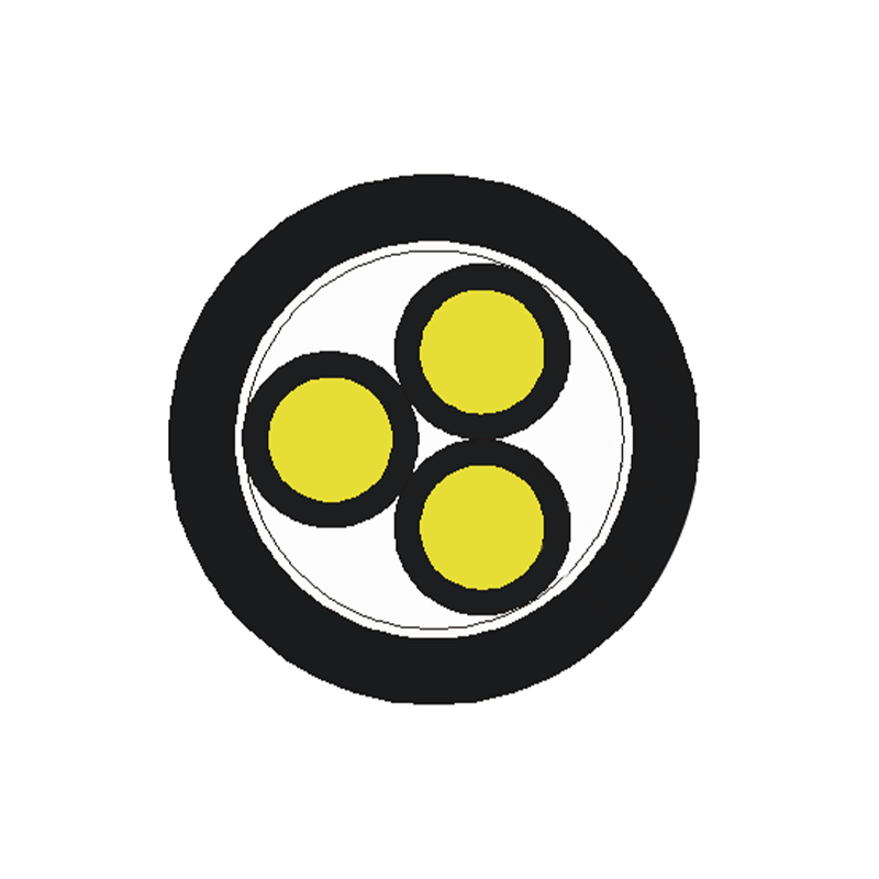 Jmenovité napětí řídicího kabelu odolného vůči vysoké teplotě do 0,6/1 kV včetně