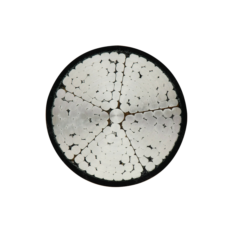 XLPE izolovaný napájecí kabel pro jmenovité napětí 3,6/6kV -26/35kV