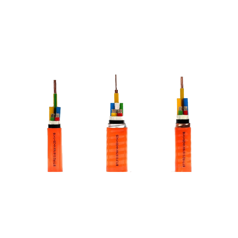 Flexibilní ohnivzdorný kabel pro jmenovité napětí 0,6/1kV